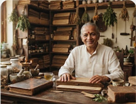 Dr. Harish Namboodiri, Chief Ayurvedic Vaidya